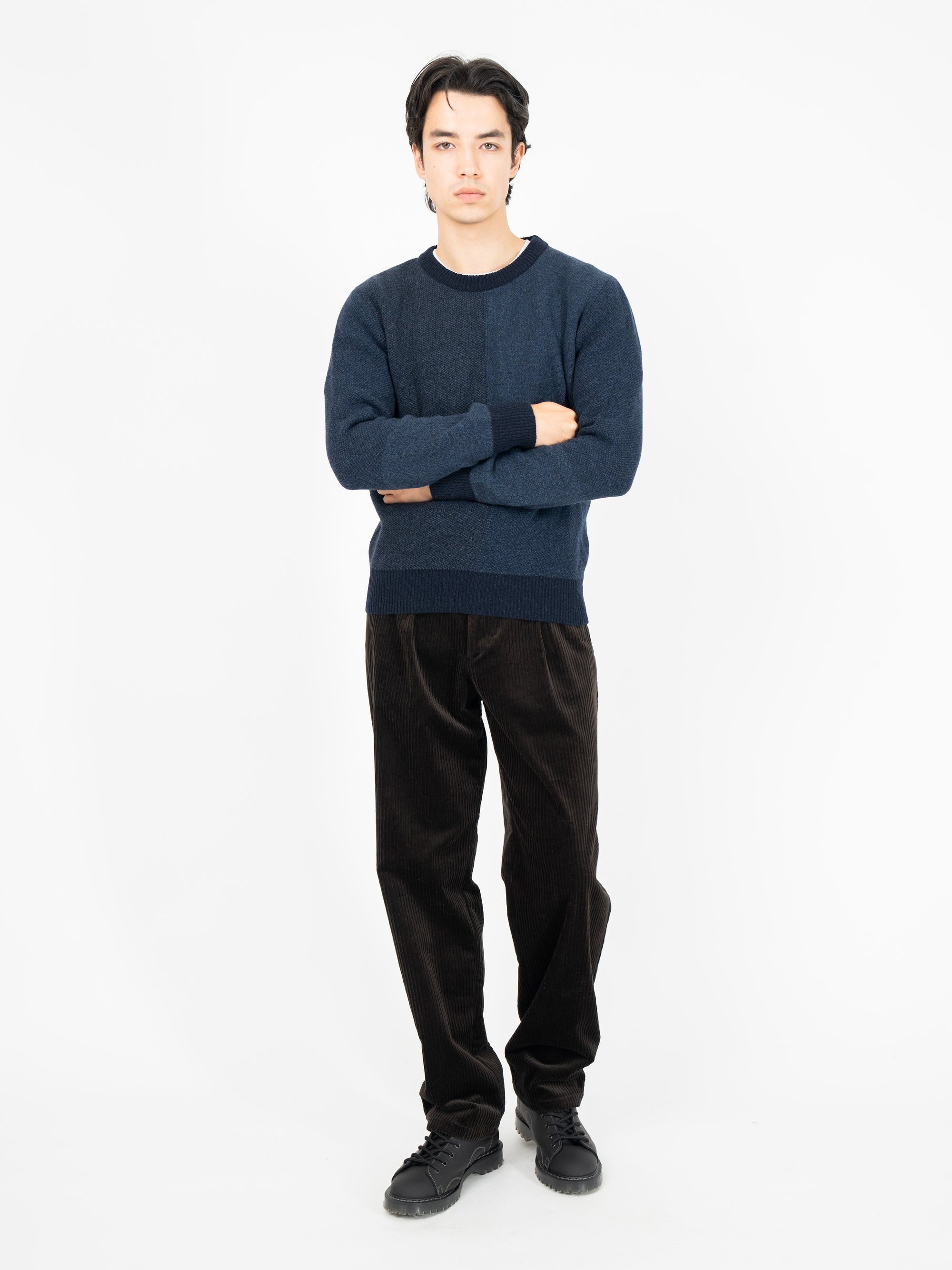 Blenheim Jumper Delfino Navy