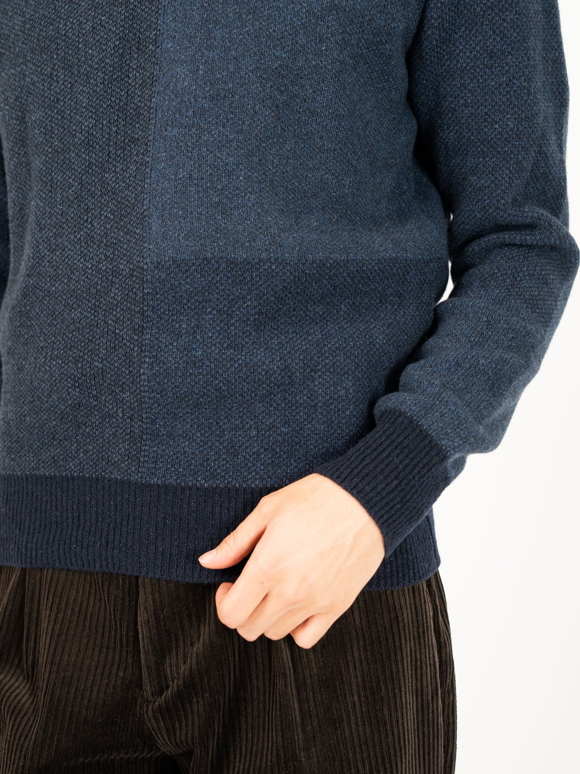 Blenheim Jumper Delfino Navy