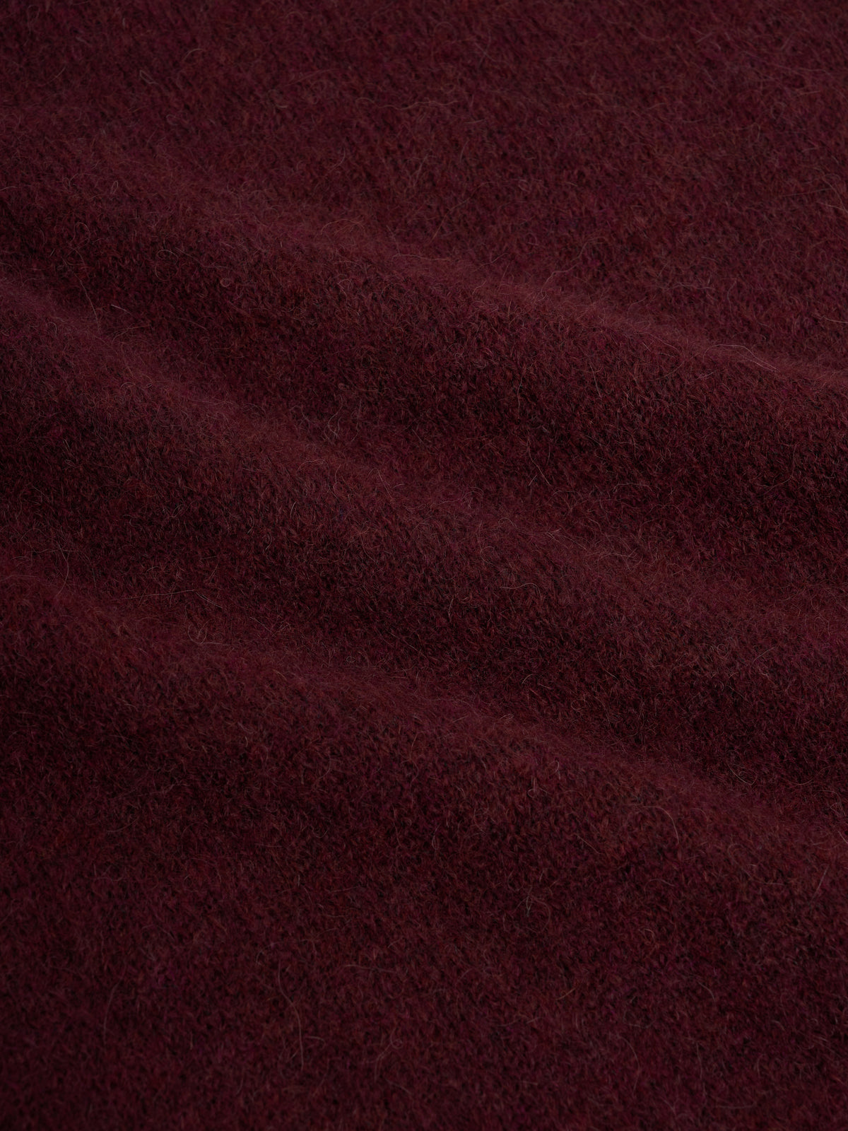 Blenheim Crew Neck Jumper Rosen Burgundy