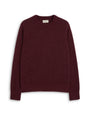 Blenheim Crew Neck Jumper Rosen Burgundy