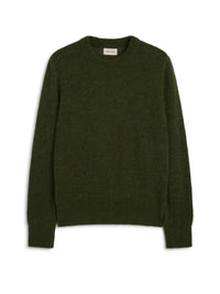 Blenheim Crew Neck Jumper Rosen Forest Green