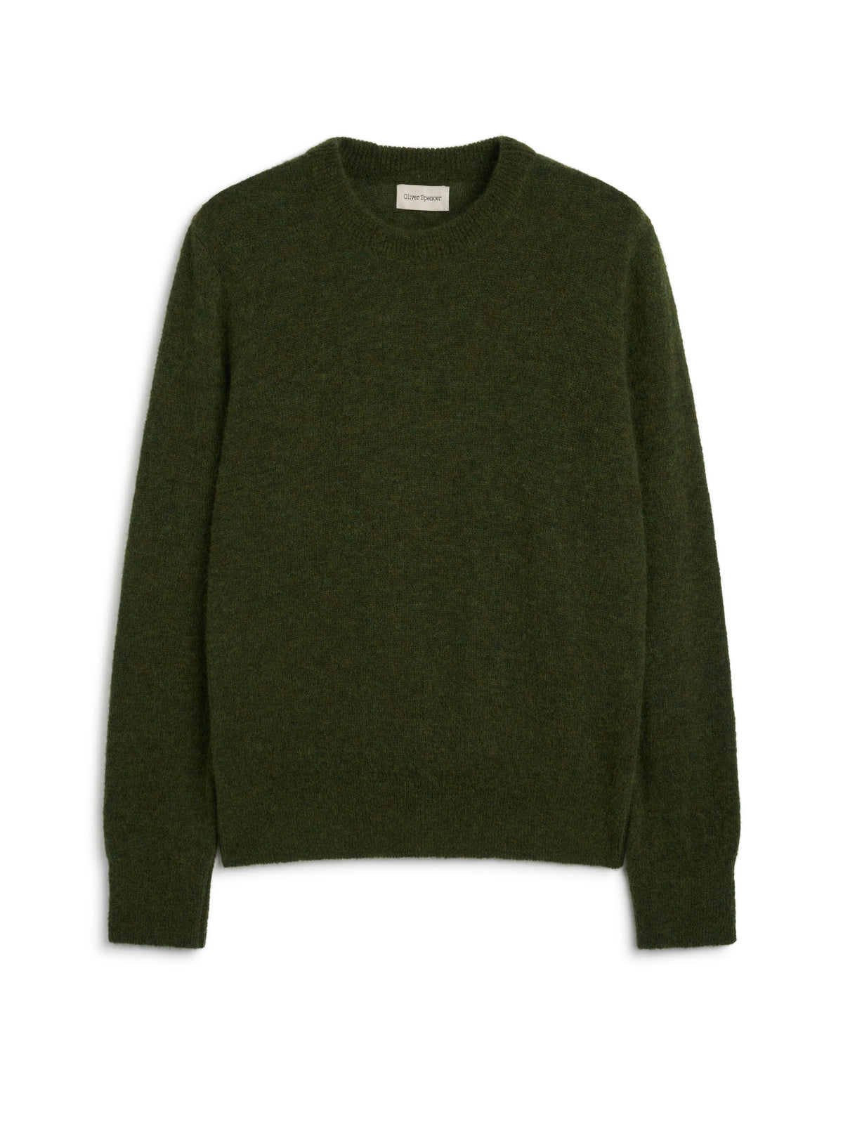 Blenheim Crew Neck Jumper Rosen Forest Green