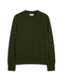 Blenheim Crew Neck Jumper Rosen Forest Green