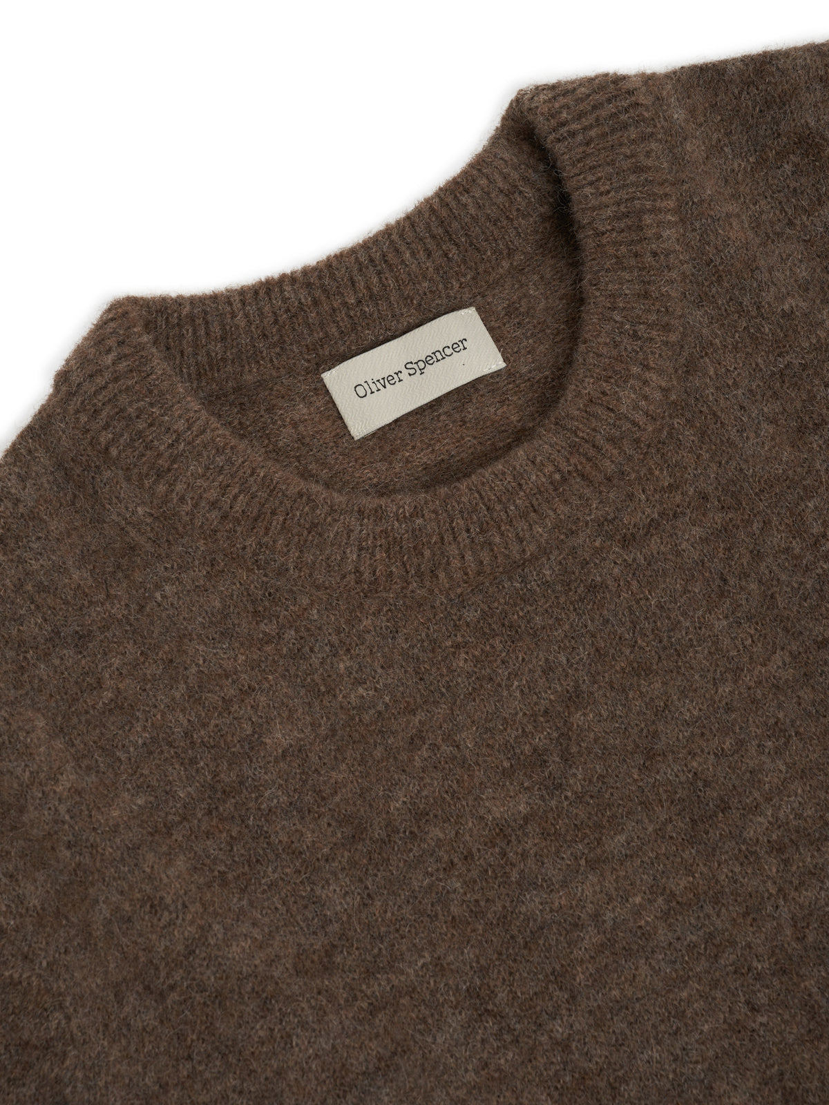 Blenheim Crew Neck Jumper Rosen Mushroom Grey