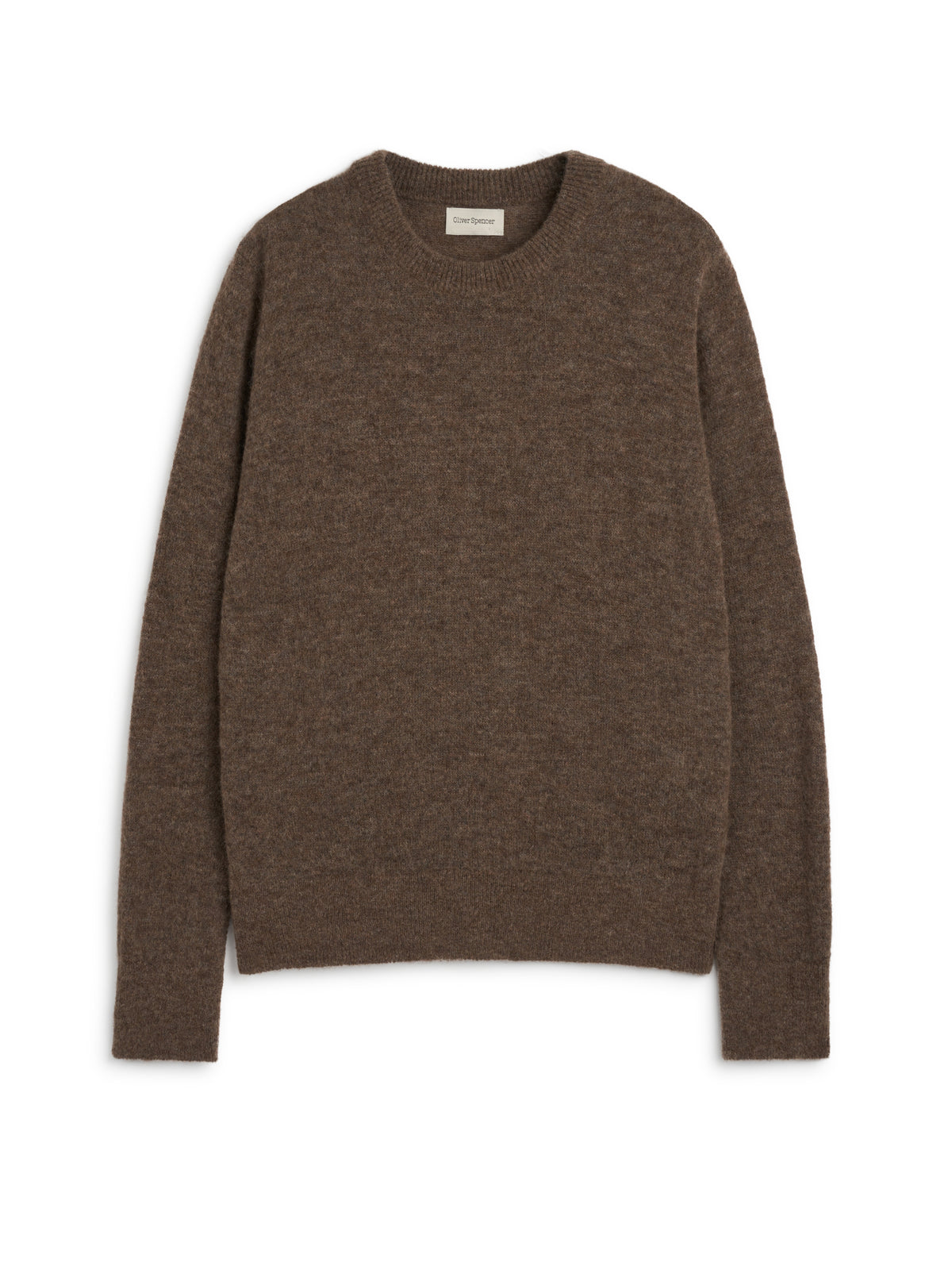 Blenheim Crew Neck Jumper Rosen Mushroom Grey