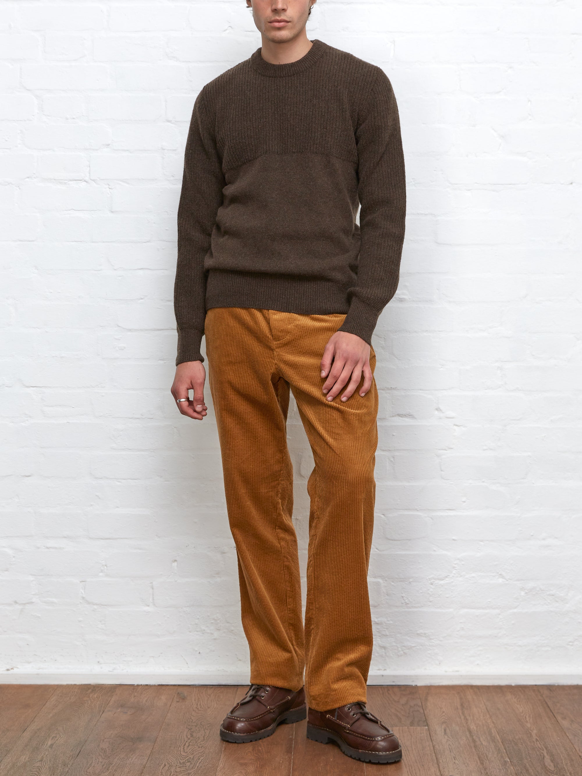 Blenheim Jumper Birling Chocolate Brown