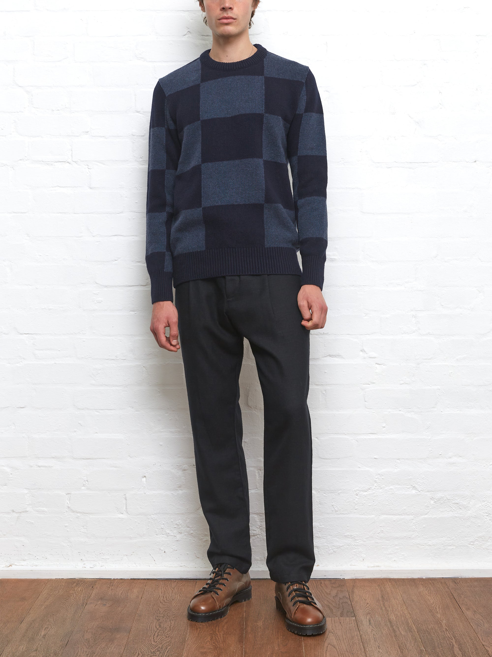 Blenheim Jumper Loftus Navy