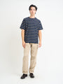 Box T-Shirt Easton Navy/Beige
