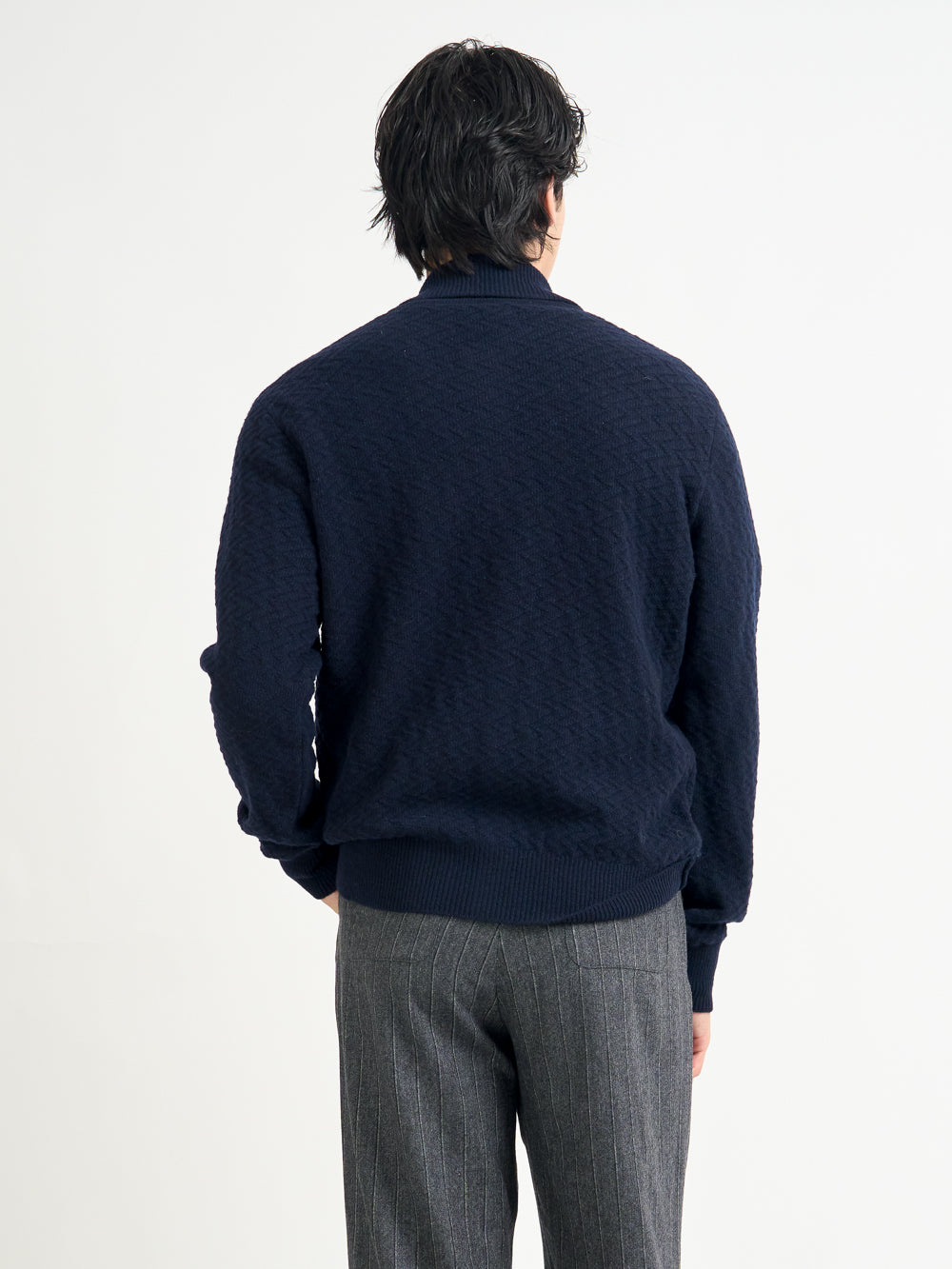 Britten Knitted Cardigan Jarvis Navy