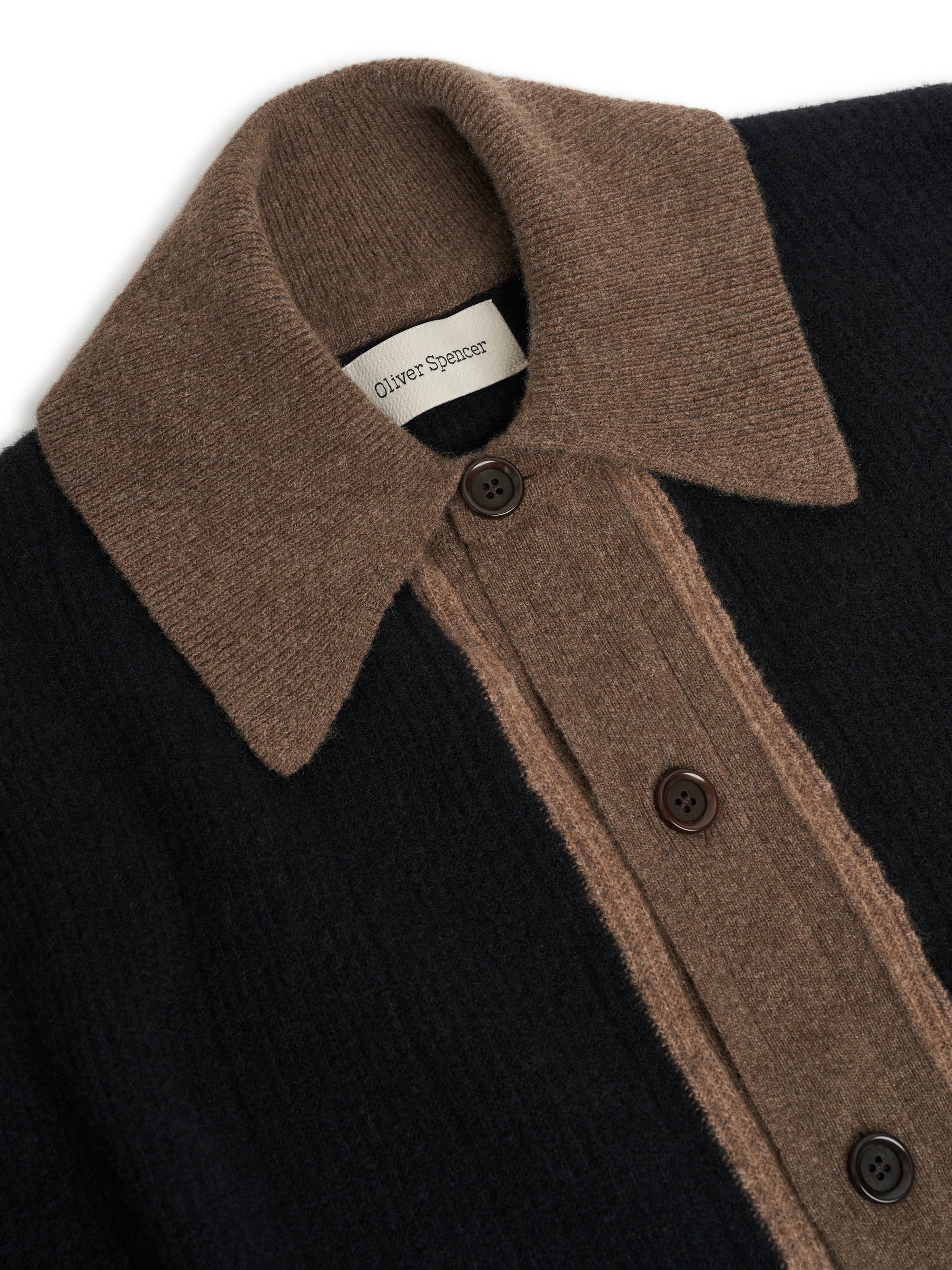 Britten Knitted Cardigan Colvin Black