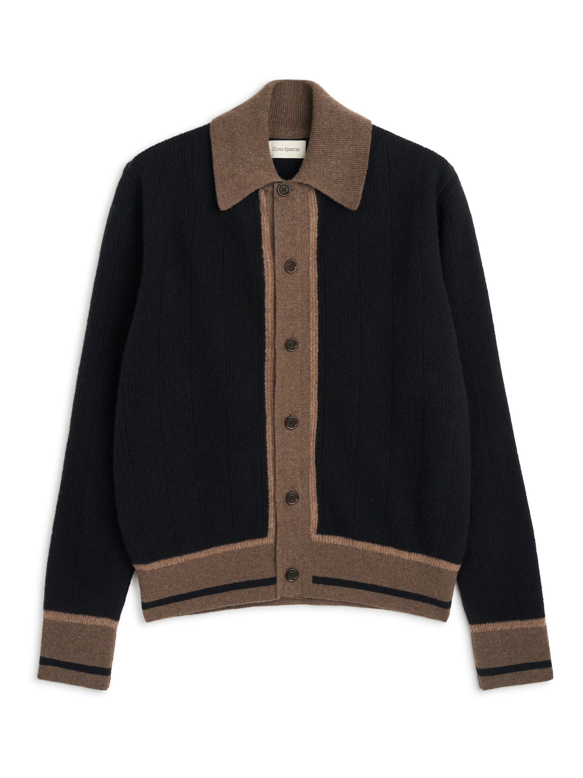 Britten Knitted Cardigan Colvin Black