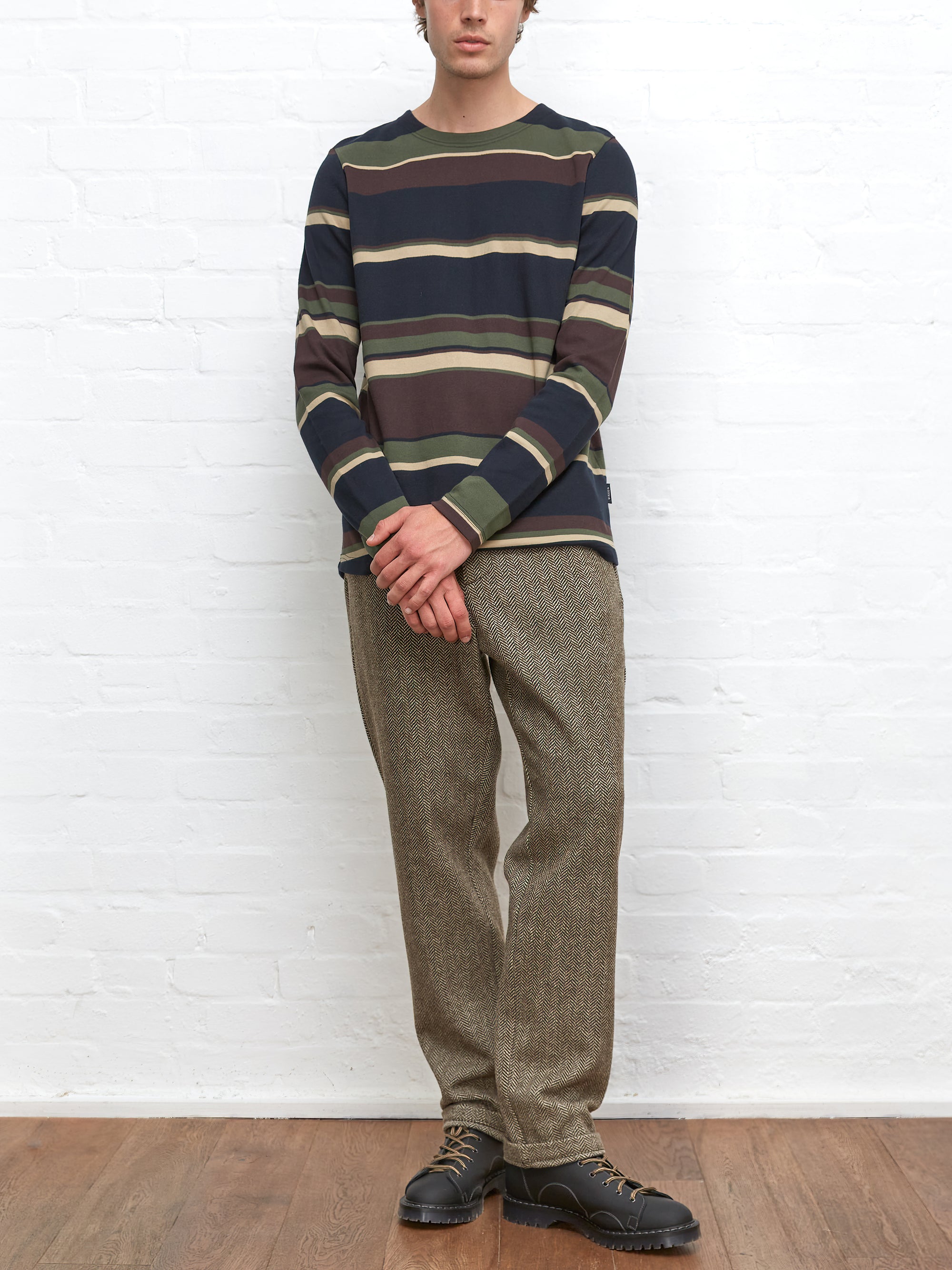 Newport Long Sleeve T-Shirt Elsmere Multi