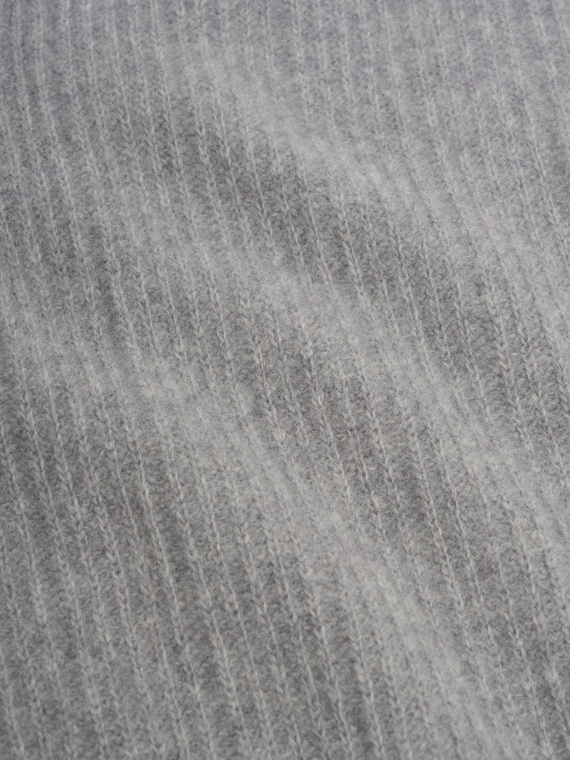 Kilbridge Zip Through Cardigan Overton Grey