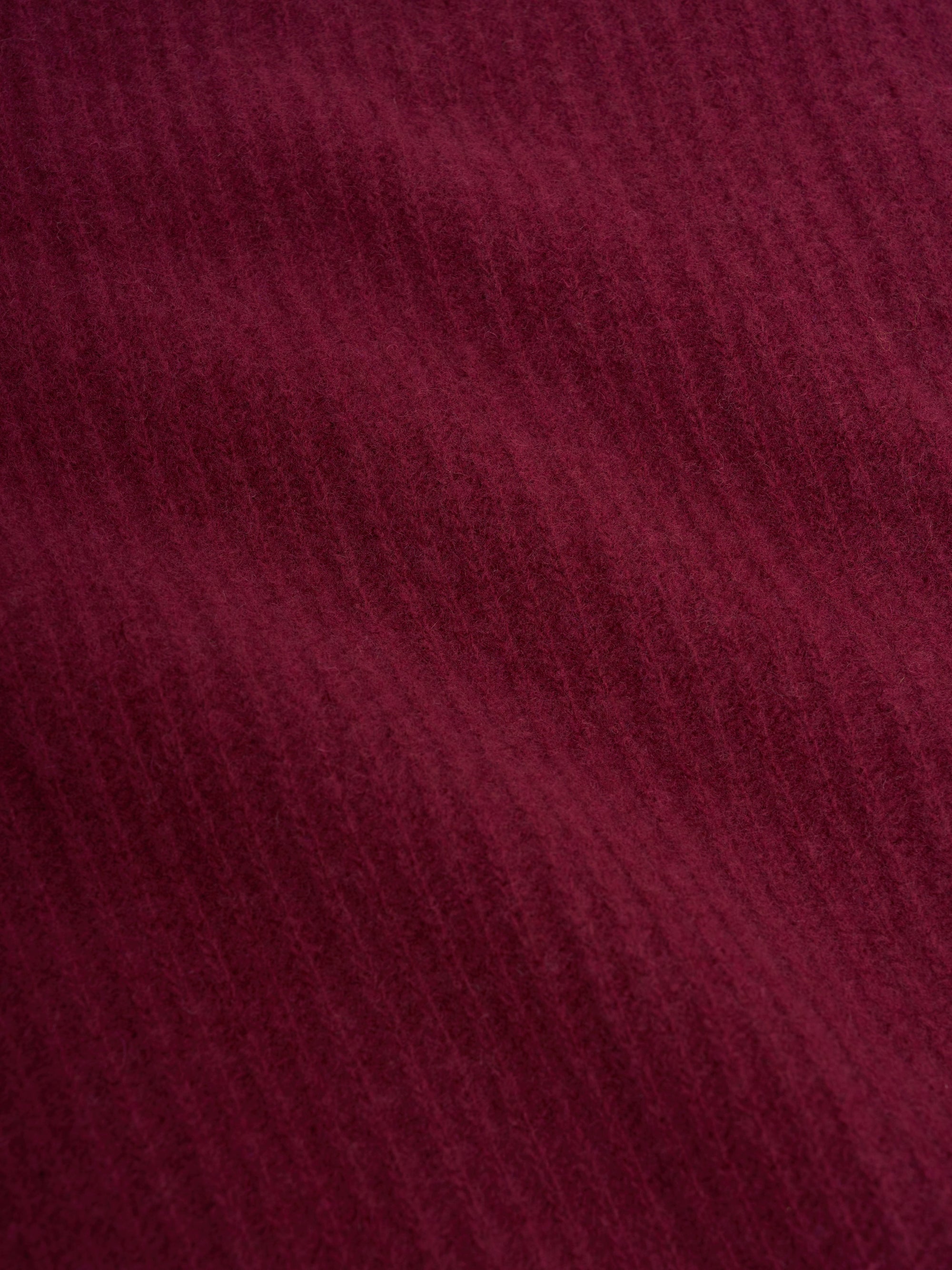 Kilbridge Zip Through Cardigan Overton Wine Red