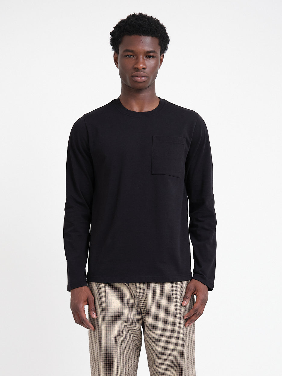 Heavy Long Sleeve T-Shirt Parton Black