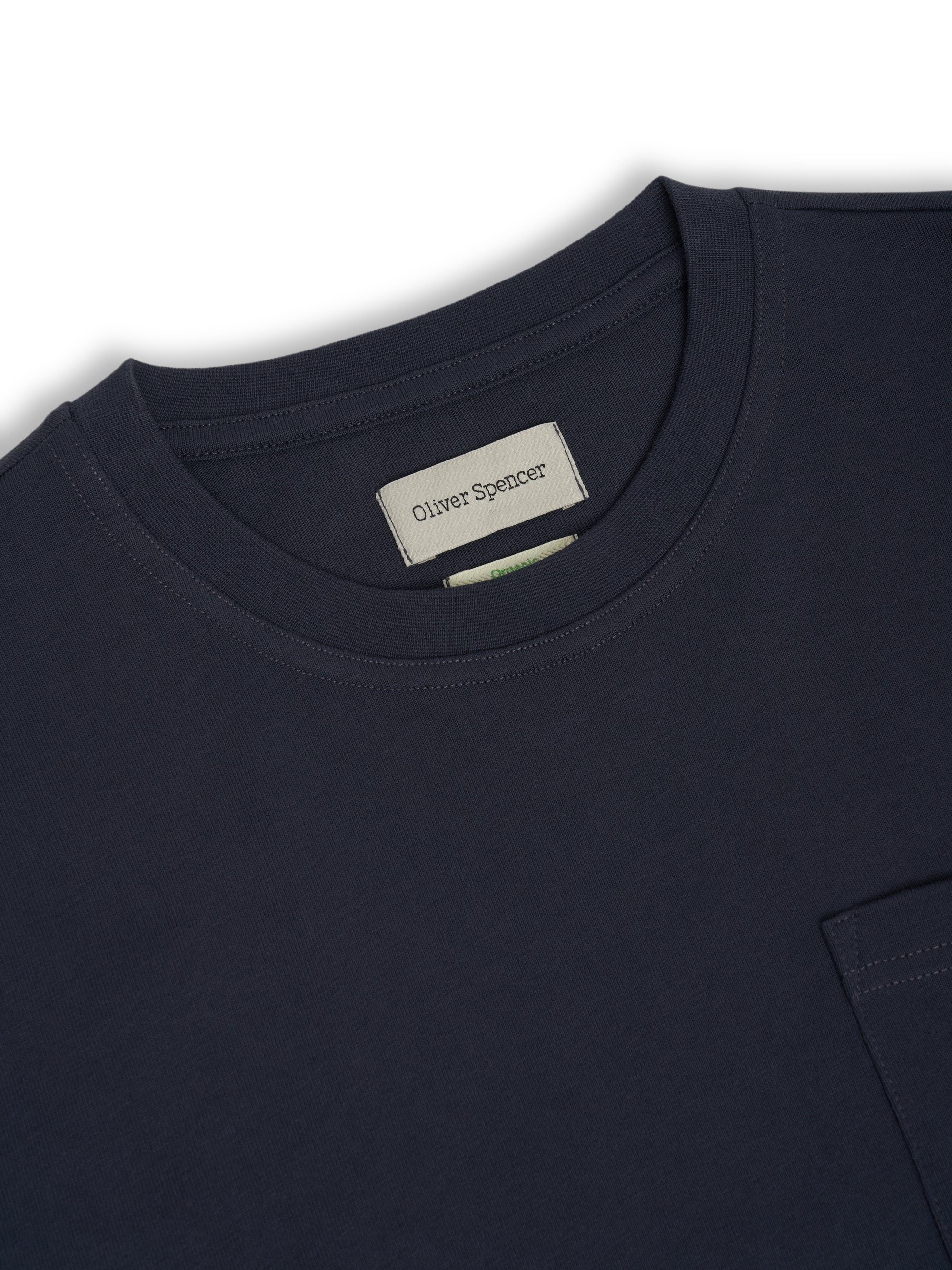 Heavy Long Sleeve T-Shirt Parton Navy