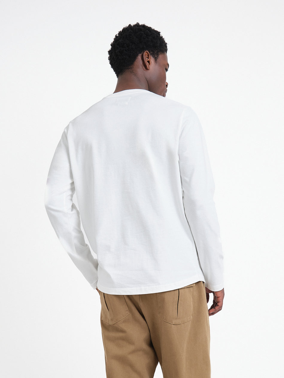 Heavy Long Sleeve T-Shirt Parton White