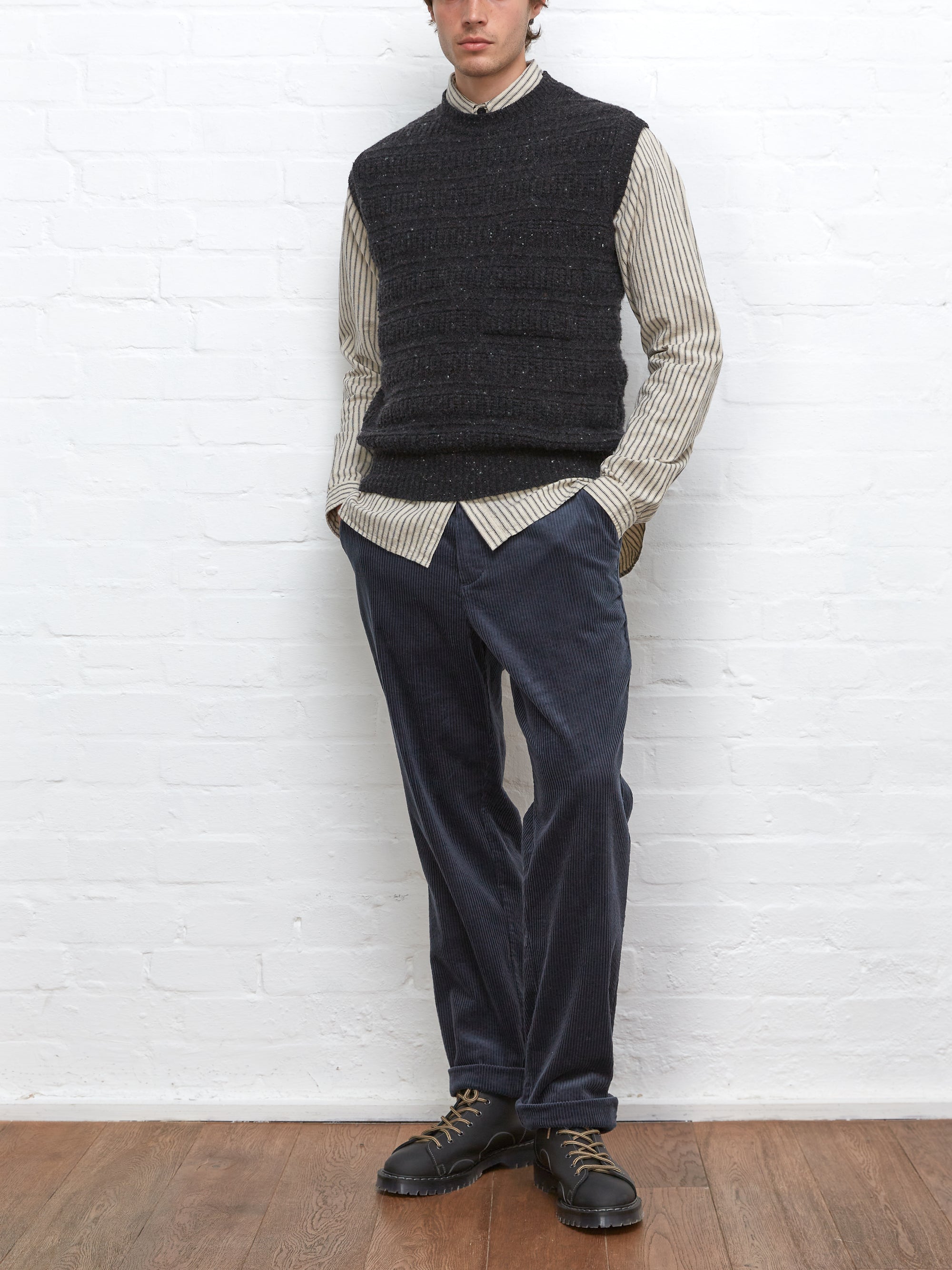 Blenheim Vest Gorton Slate Grey