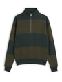 Reversible Half Zip Sweatshirt Latimer Green/Moss Green