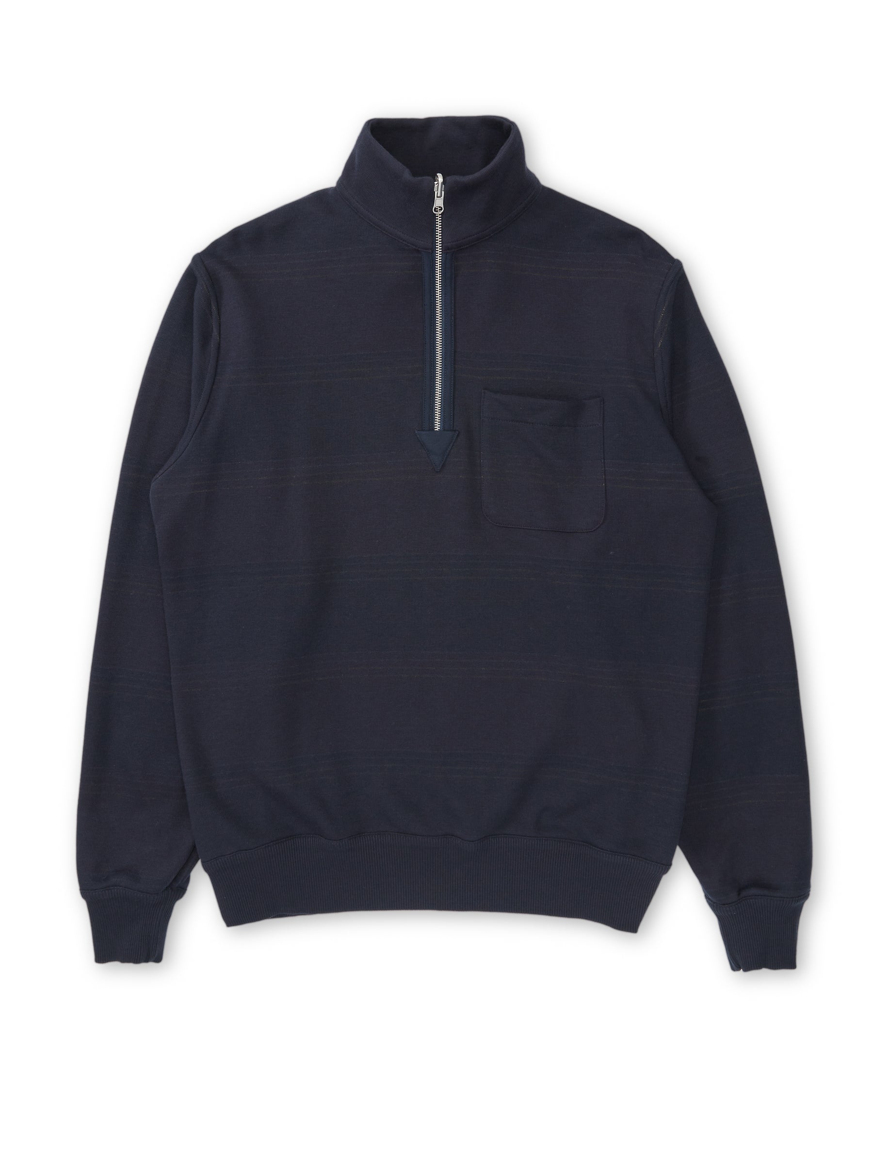 Reversible Half Zip Sweatshirt Hinkley Navy/Burgundy