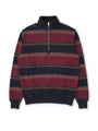 Reversible Half Zip Sweatshirt Hinkley Navy/Burgundy