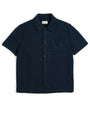 Ashby Short Sleeve Jersey Shirt Weaver Navy