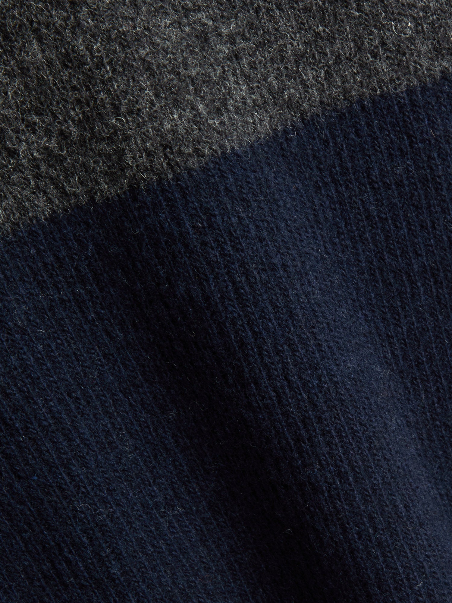 Wren Knitted Polo Shirt Paxton Navy/Charcoal
