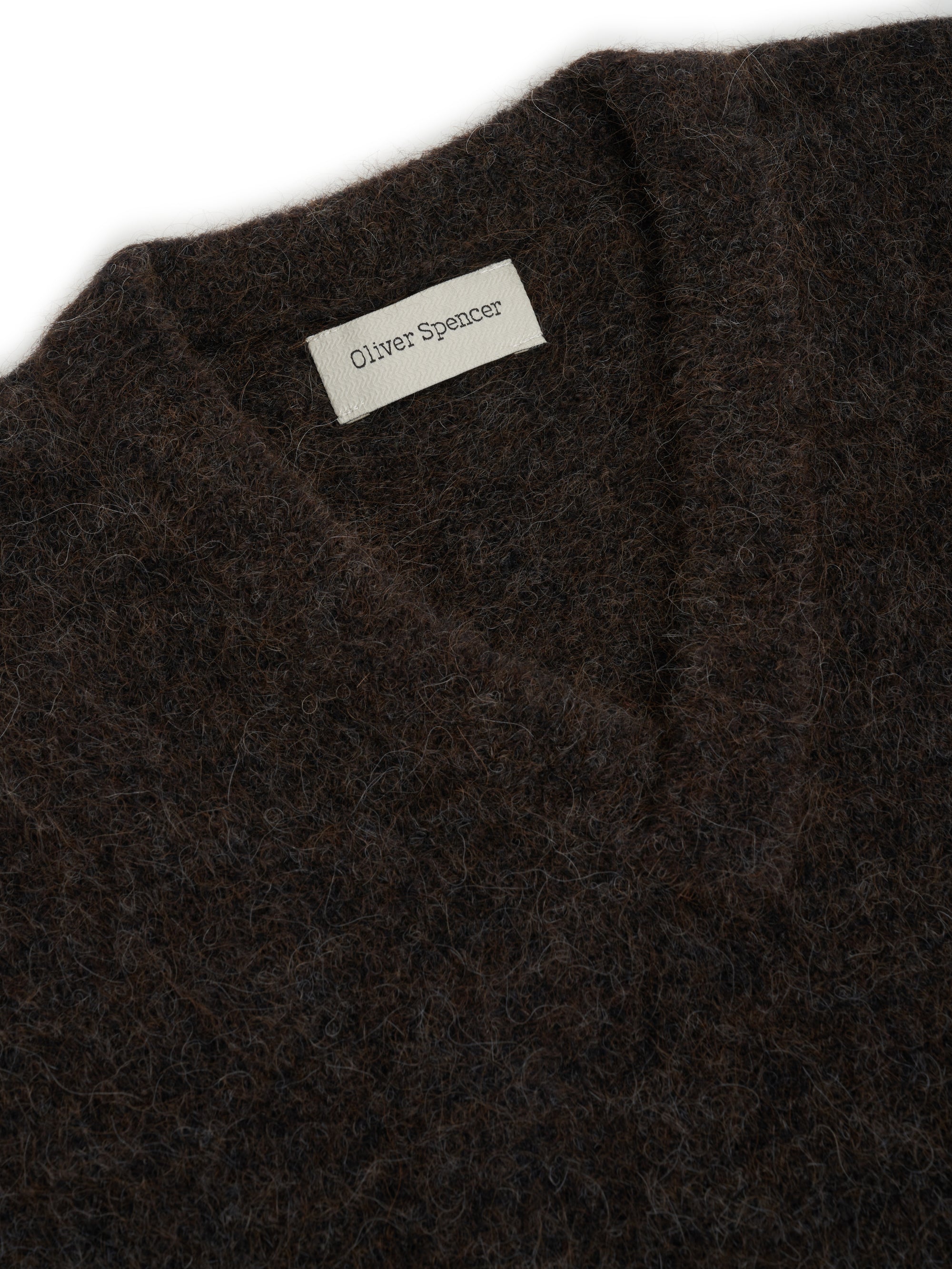 Graves V Neck Vest Brady Brown
