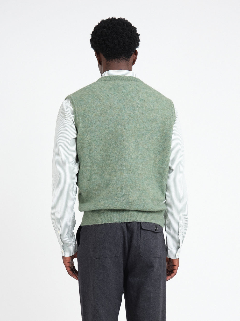 Graves V Neck Vest Brady Green
