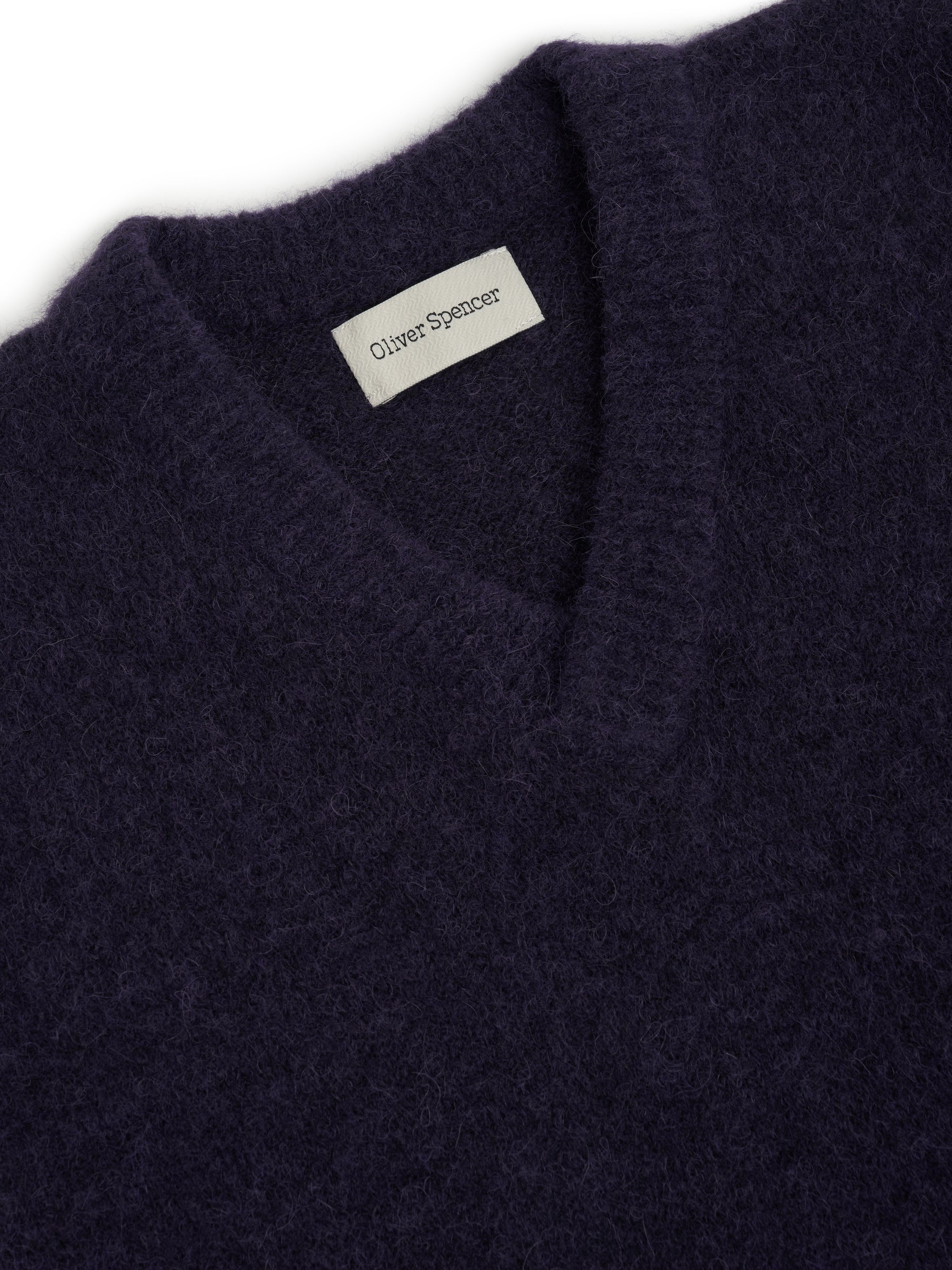 Graves V Neck Vest Brady Purple