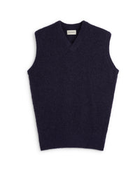 Graves V Neck Vest Brady Purple