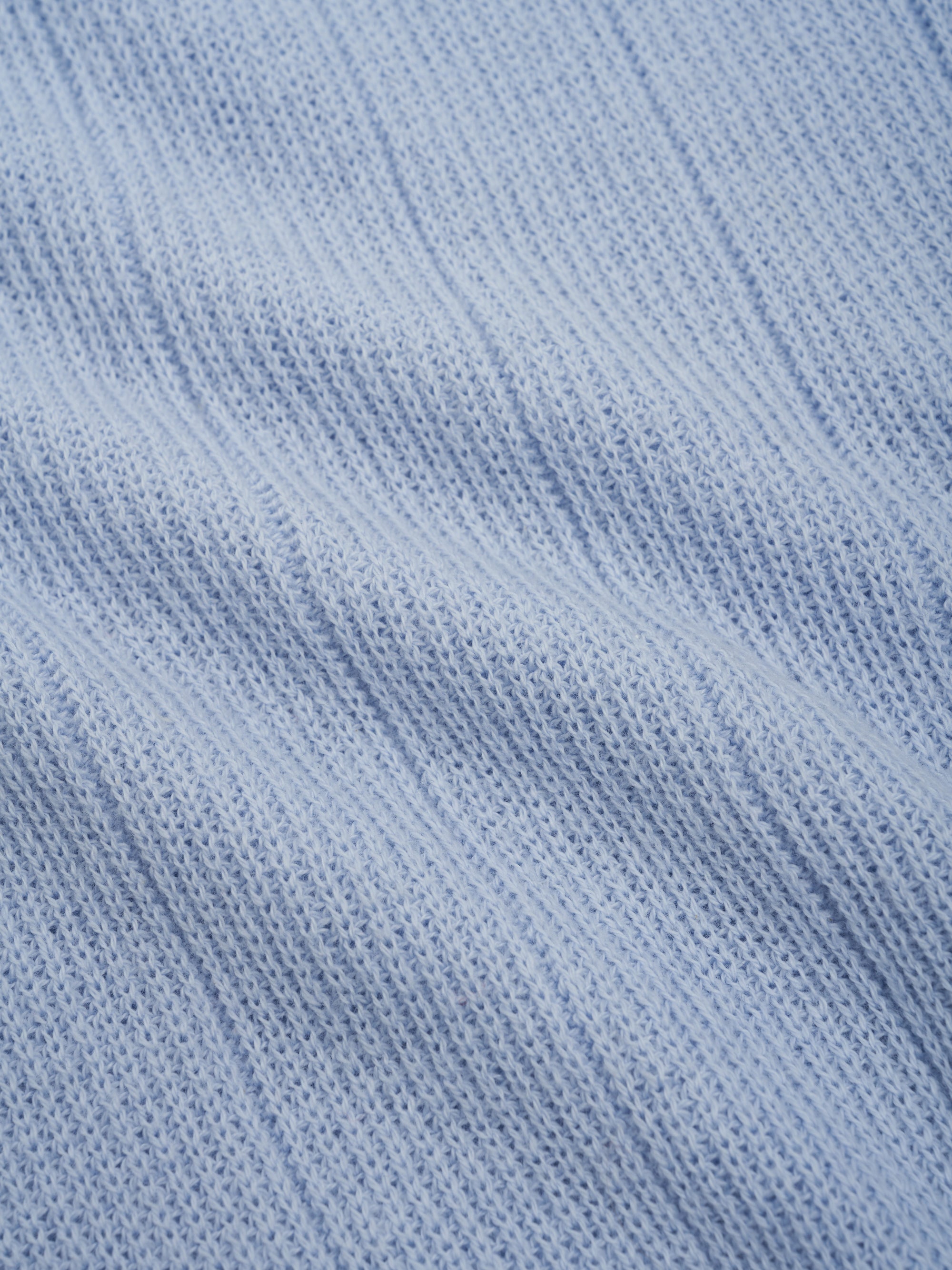 Graves V Neck Vest Overton Sky Blue