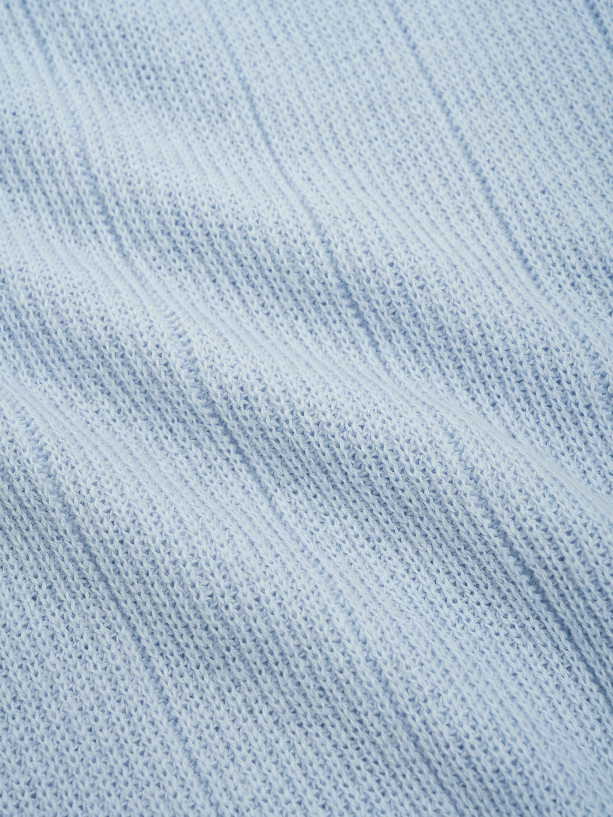 Graves V Neck Vest Overton Sky Blue