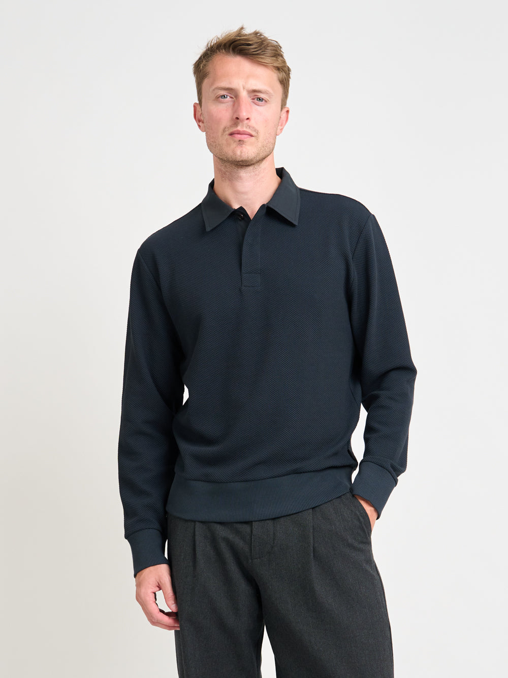 Long Sleeve Rugby Top Amery Navy