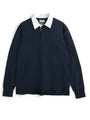 Heavy Long Sleeve Rugby Top Tavistock Navy