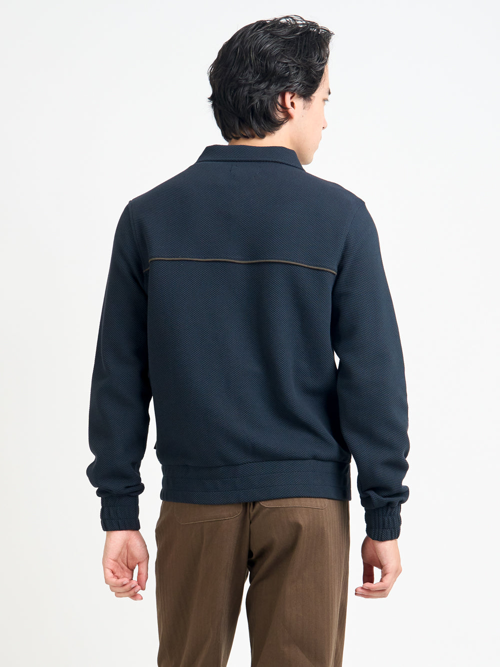 Harrison Jersey Jacket Amery Navy