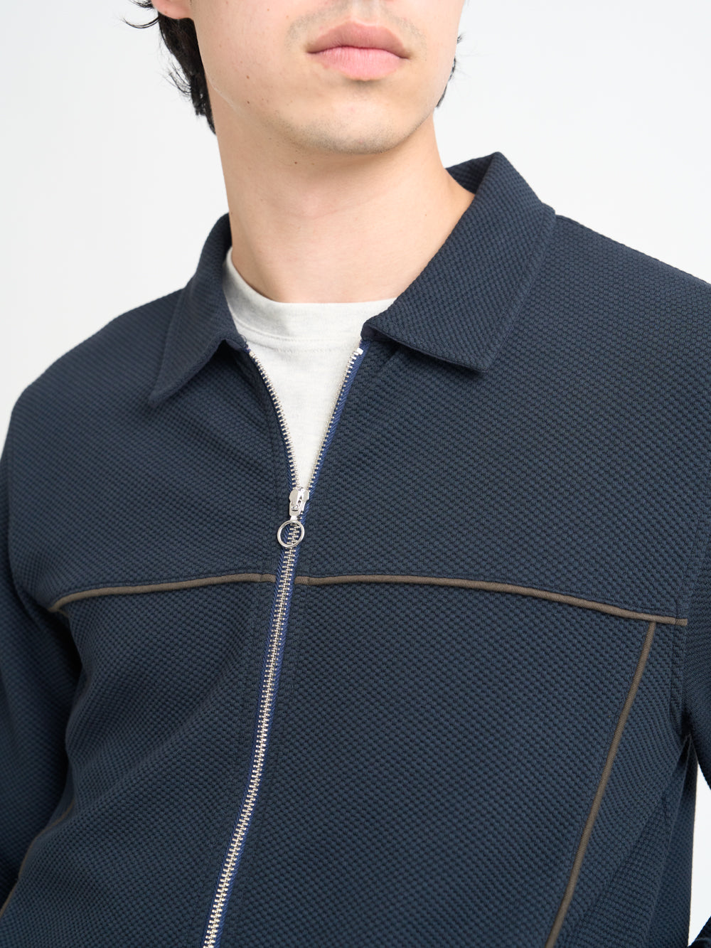 Harrison Jersey Jacket Amery Navy