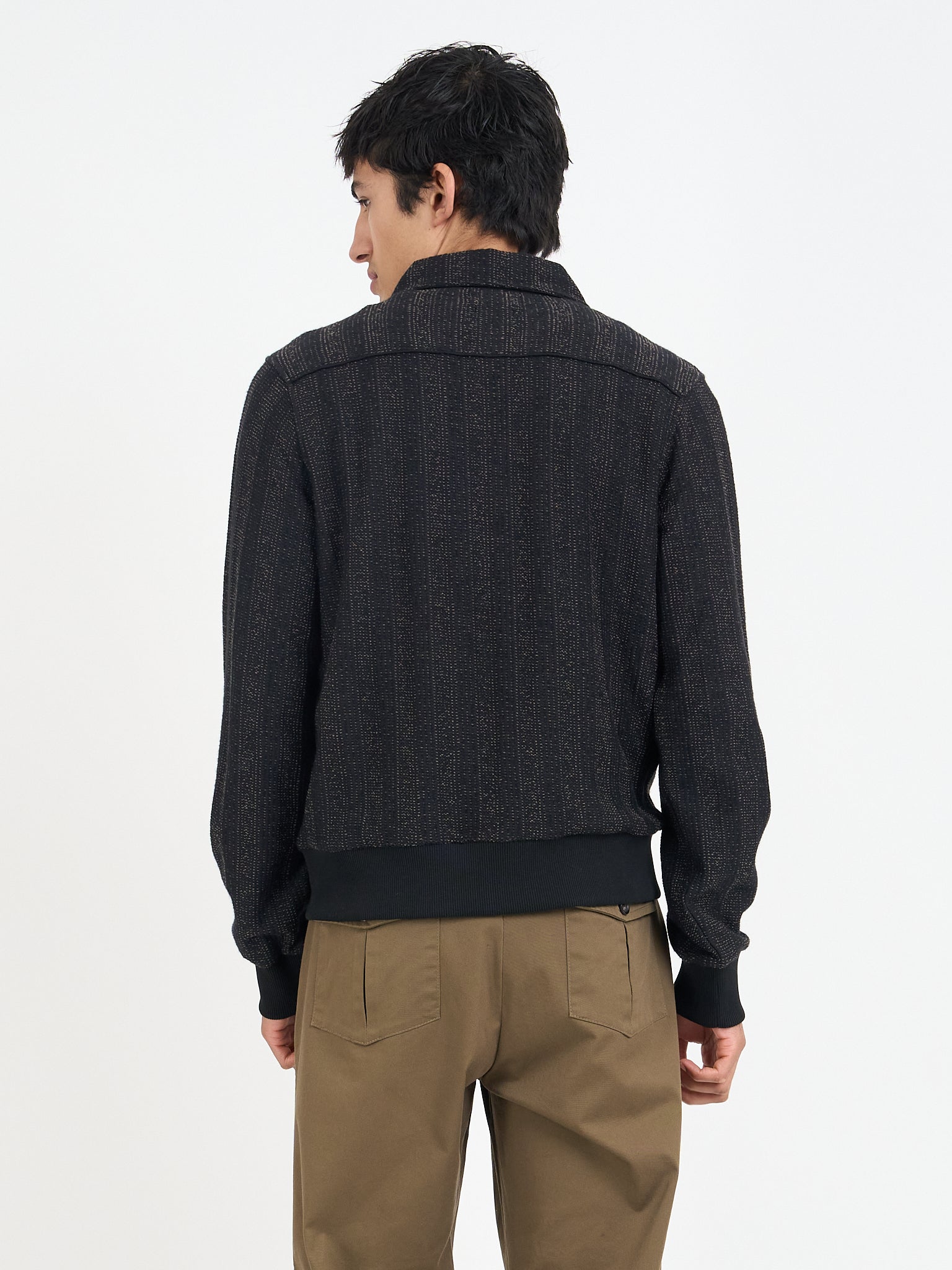 Harrison Jersey Jacket Glover Black