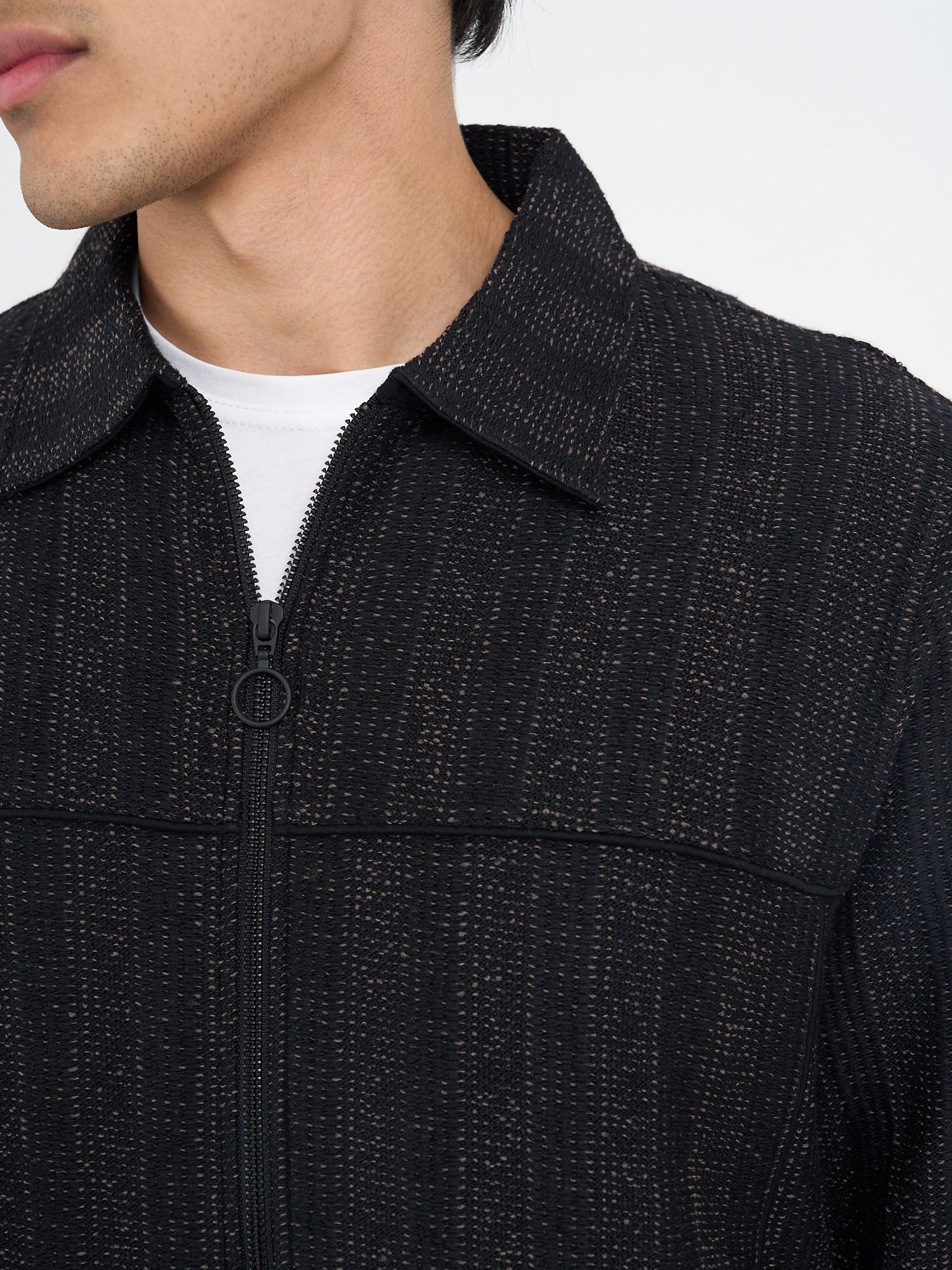 Harrison Jersey Jacket Glover Black