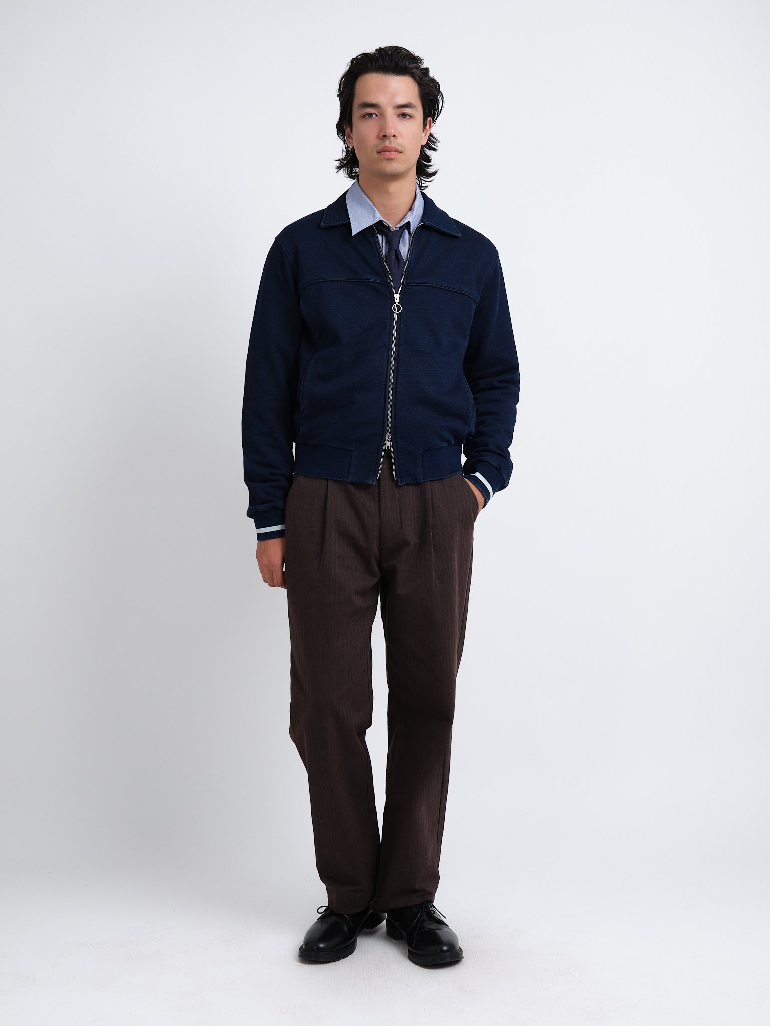 Harrison Jersey Jacket Lester Indigo