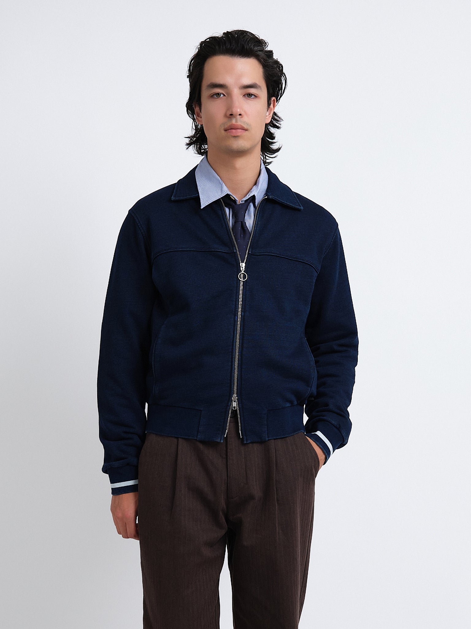 Harrison Jersey Jacket Lester Indigo