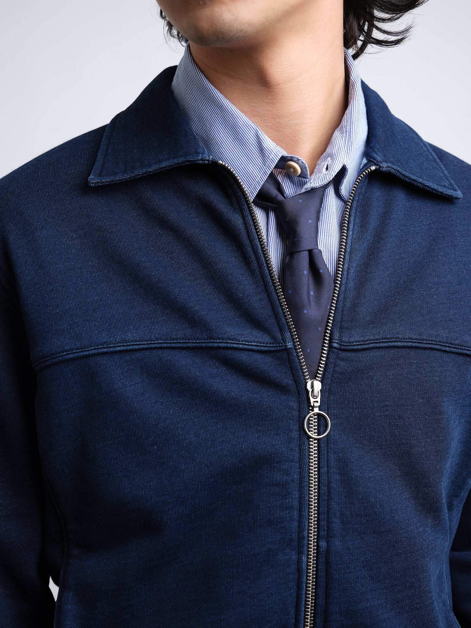 Harrison Jersey Jacket Lester Indigo