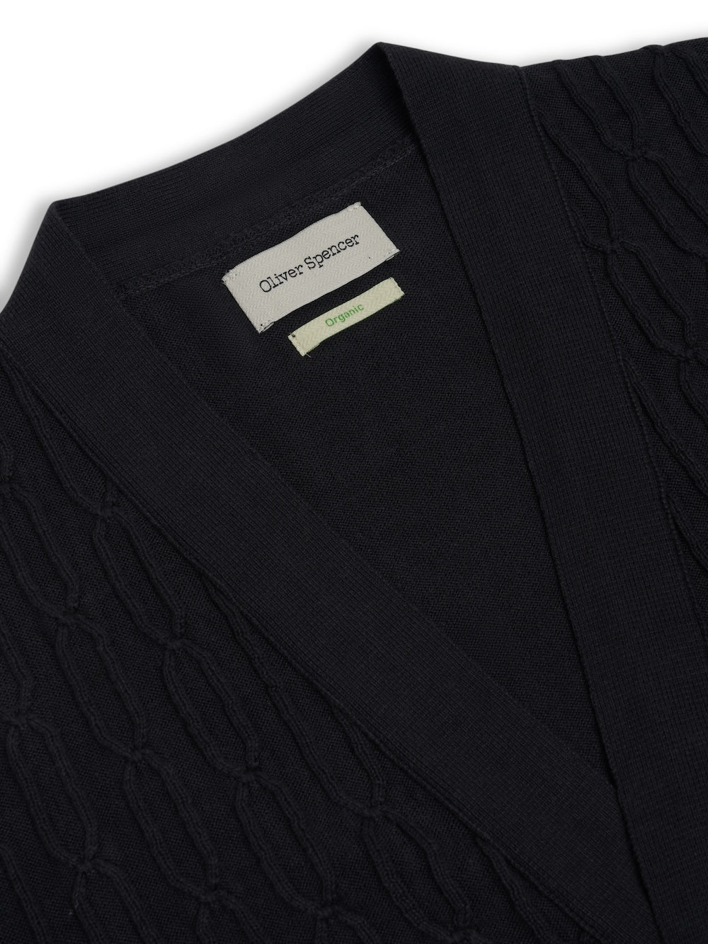 Dewsbury V Neck Penrose Black