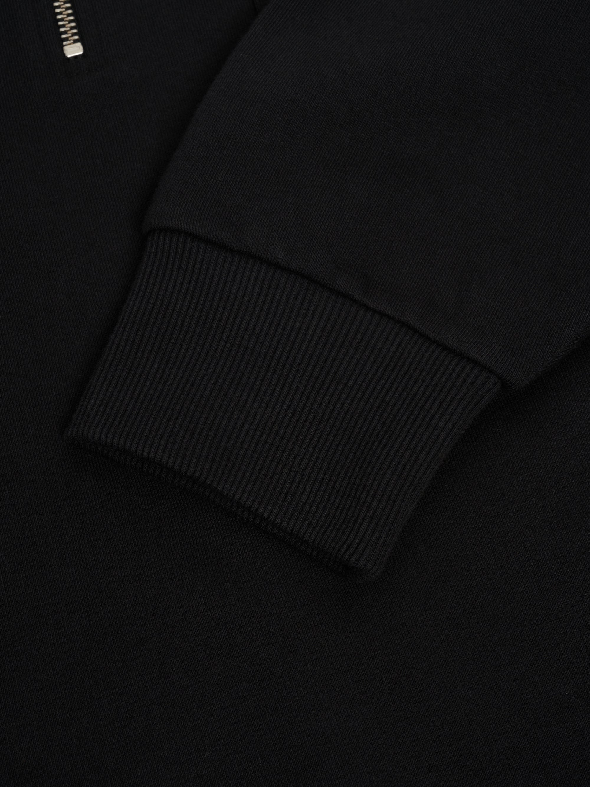 Lorimer Half Zip Sweatshirt Harker Black