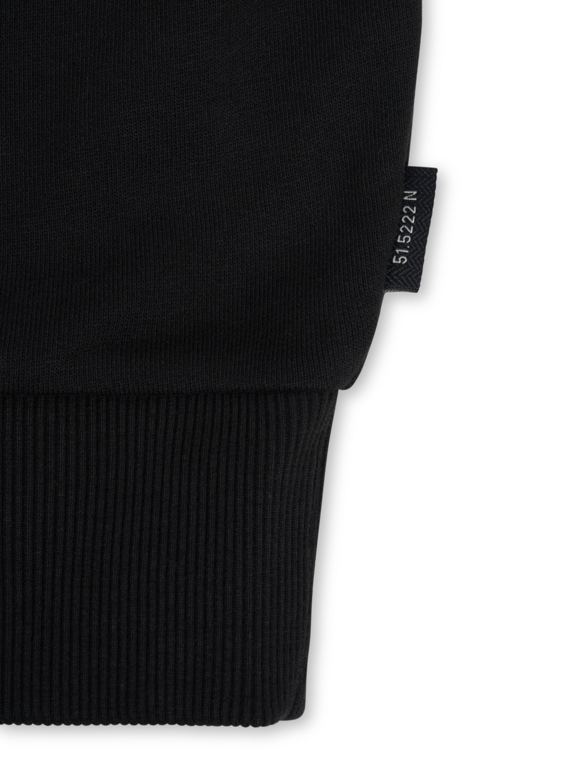 Lorimer Half Zip Sweatshirt Harker Black