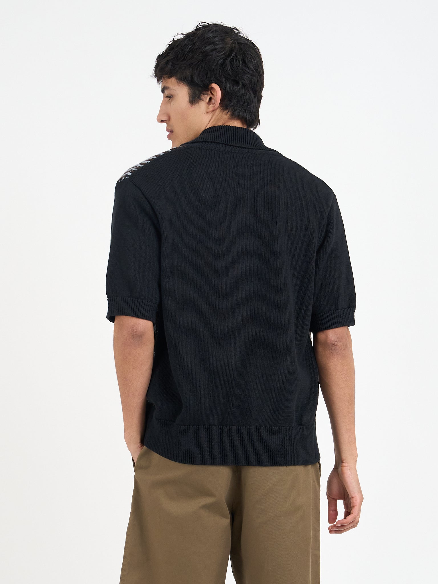 Short Sleeve Rossell Knitted Shirt Ayrton Multi