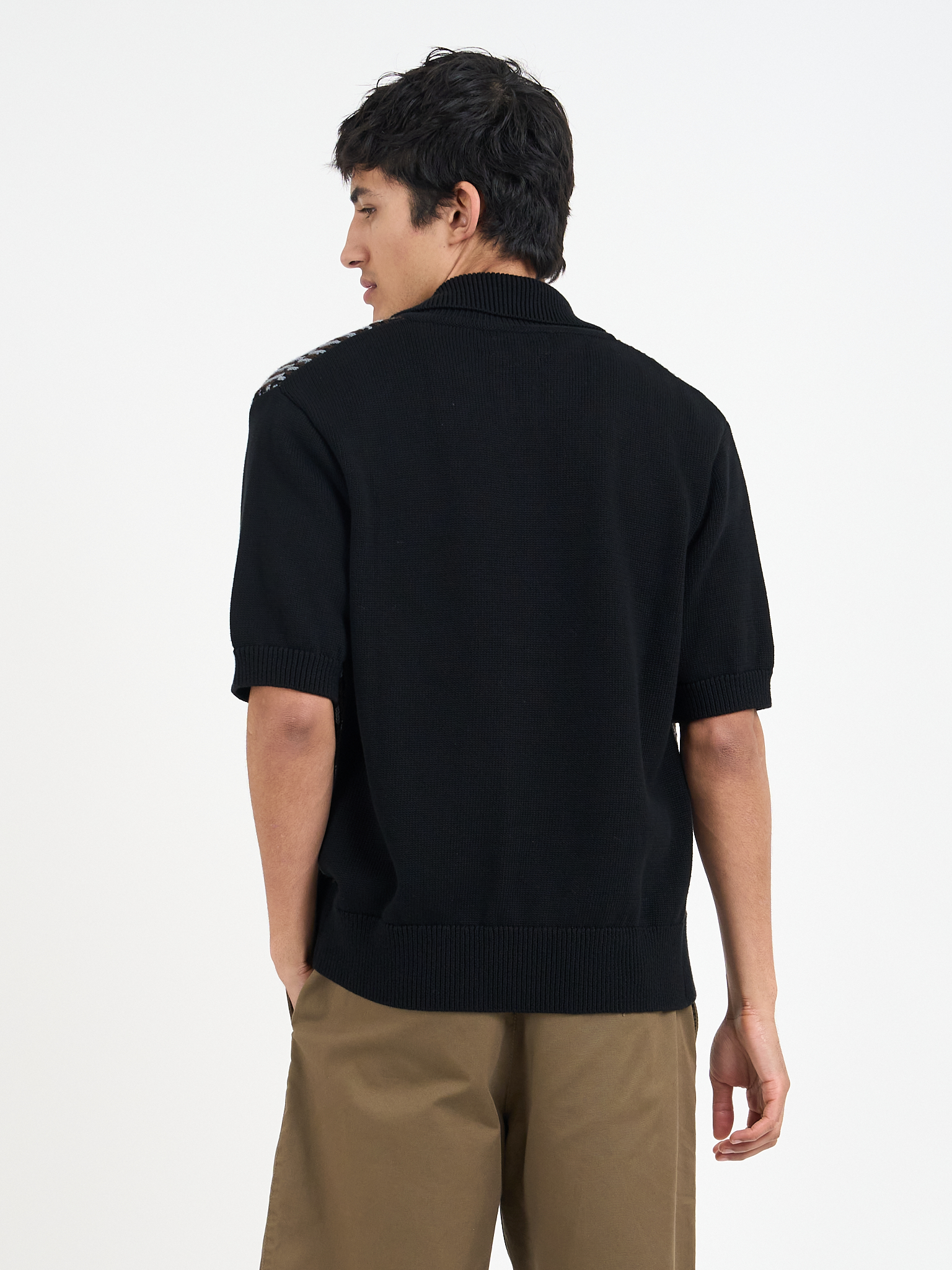 Short Sleeve Rossell Knitted Shirt Ayrton Multi