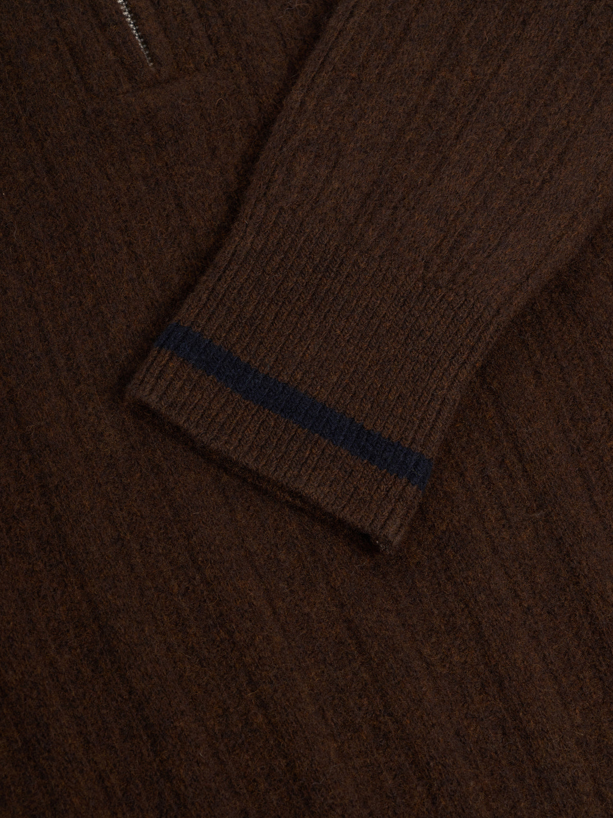 Brice Half Zip Jumper Darlington Brown