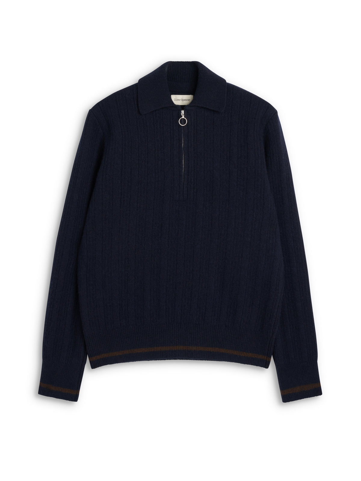 Brice Half Zip Jumper Darlington Navy