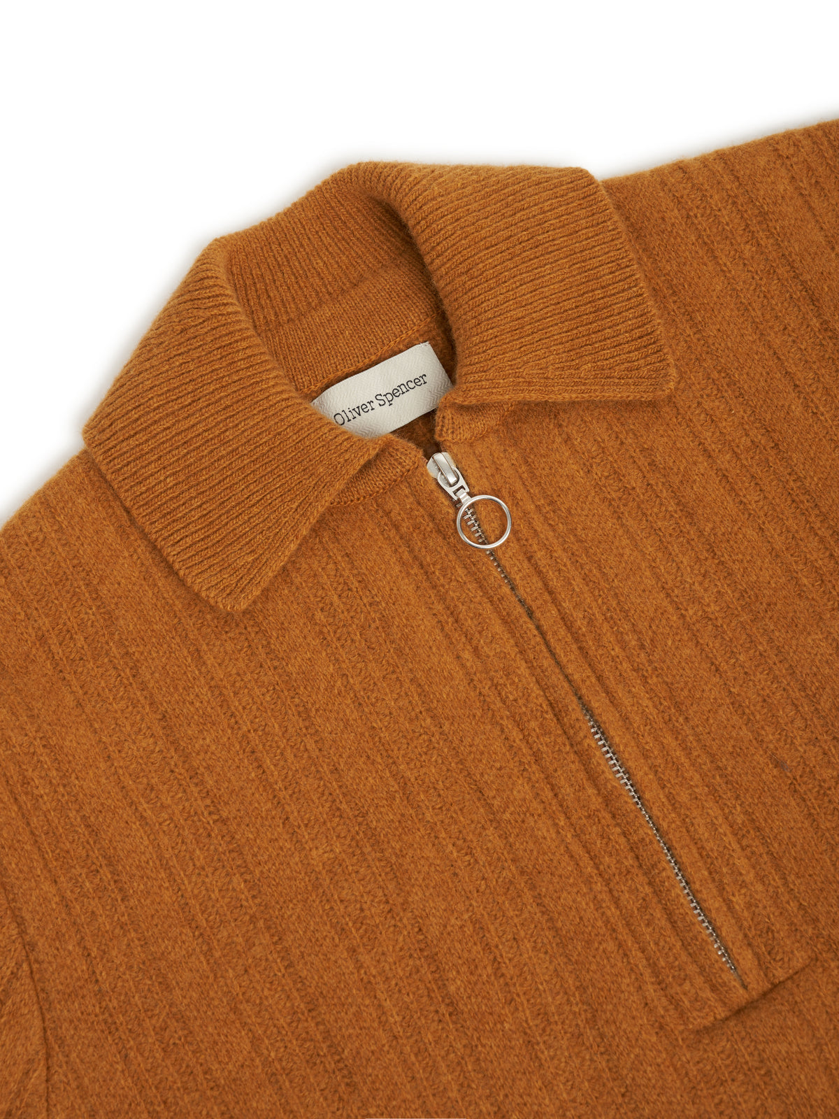 Brice Half Zip Jumper Darlington Yellow Ochre